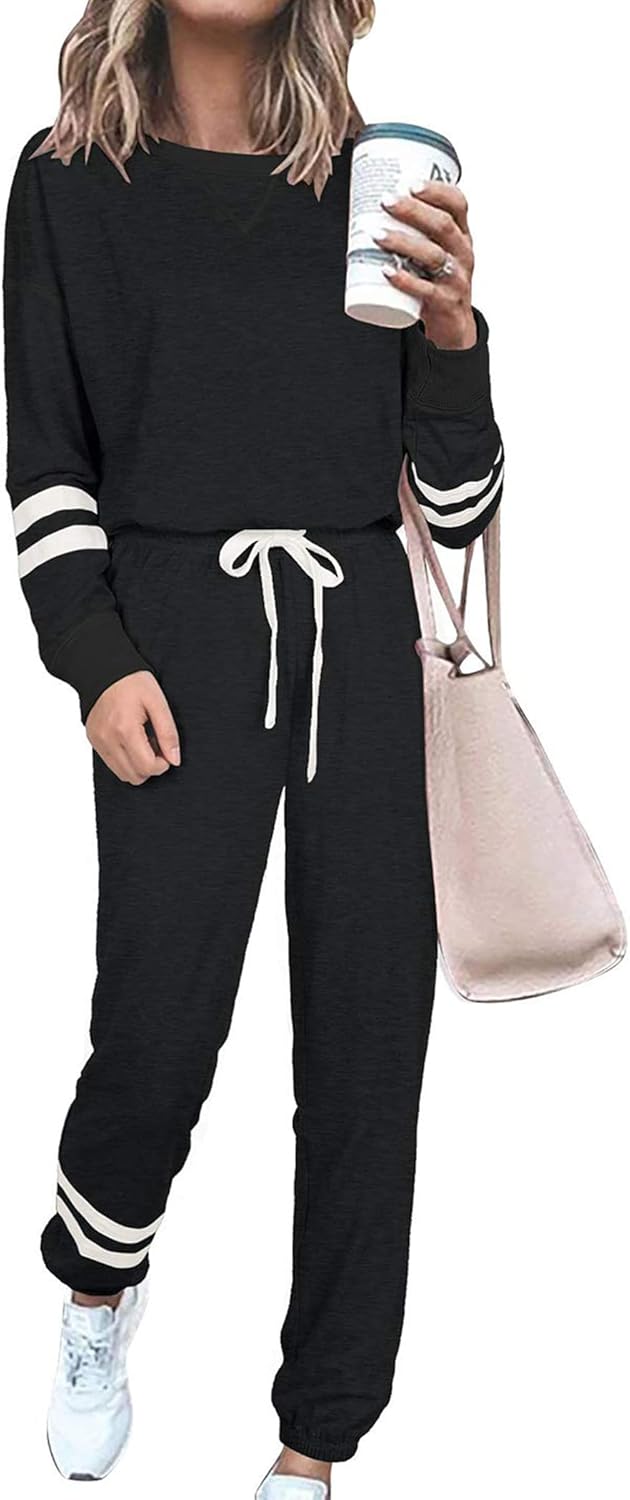 PRETTYGARDEN Women's Two Piece Loungewear Set for Comfort