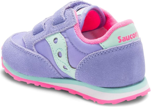 Saucony Kids' Baby Jazz Hook & Loop Sneakers for Active Play