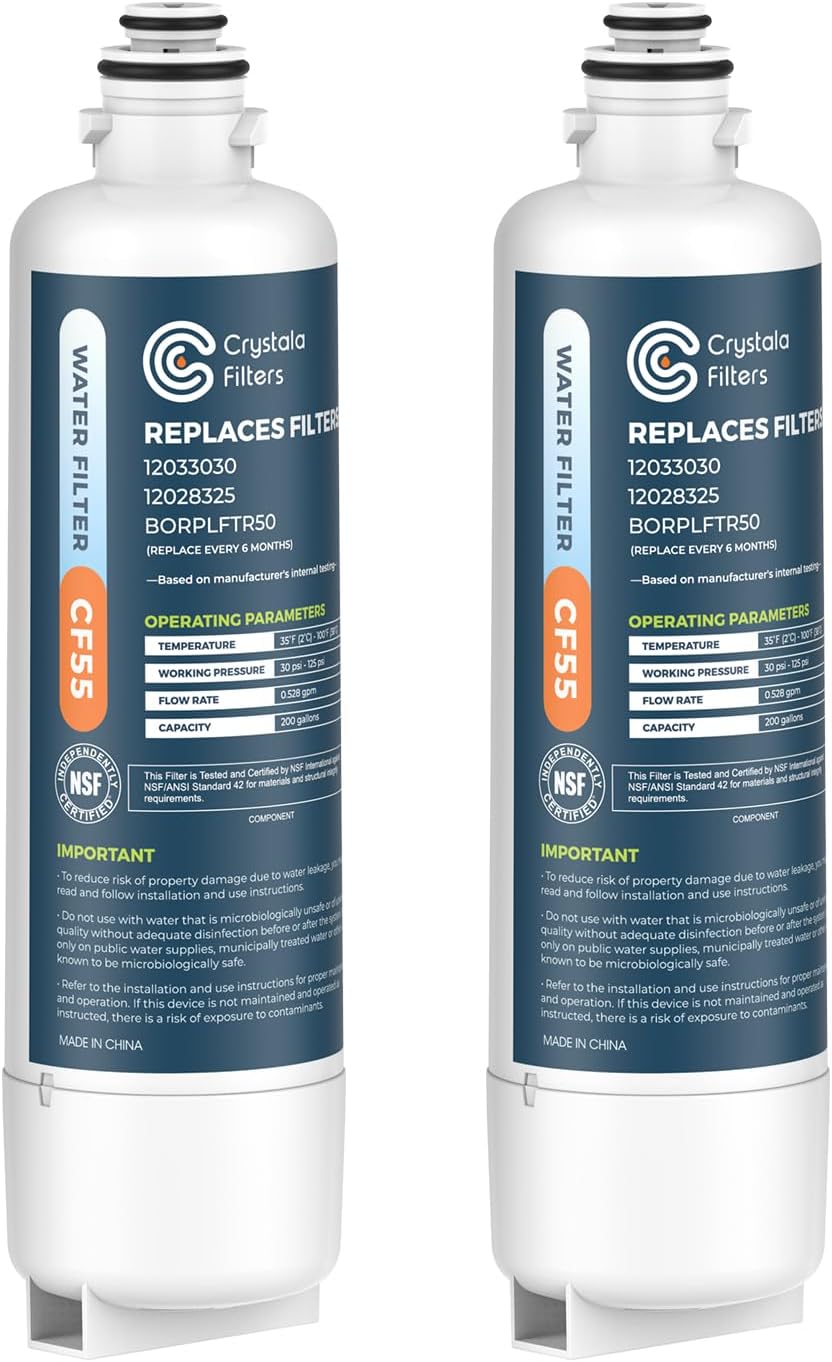 BORPLFTR50 Water Filter Replacement for Bosch Refrigerators
