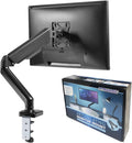 Spring LCD Monitor Arm with USB and Multimedia Ports - Smooth