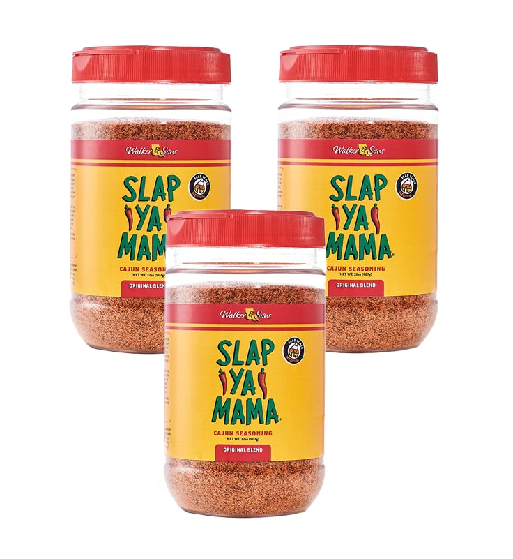 Slap Ya Mama Original Blend Cajun Seasoning - 32 oz Pack of 3