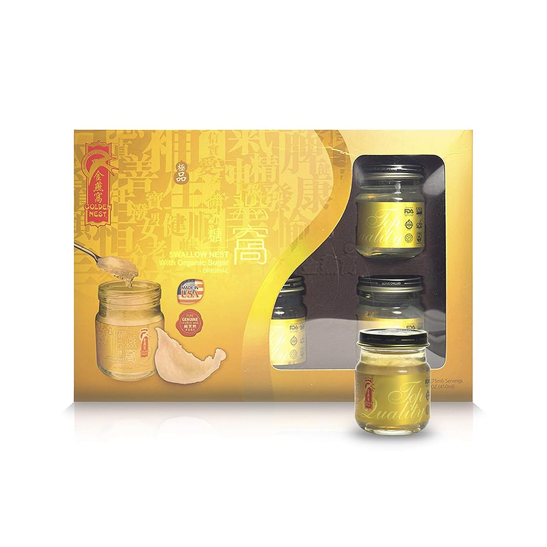 Premium Birds Nest Soup Gift Pack - 6 Bottles of 75ml