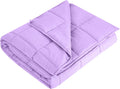 L'AGRATY Weighted Blanket 48in x72in 15lbs - Cooling, Even Weight