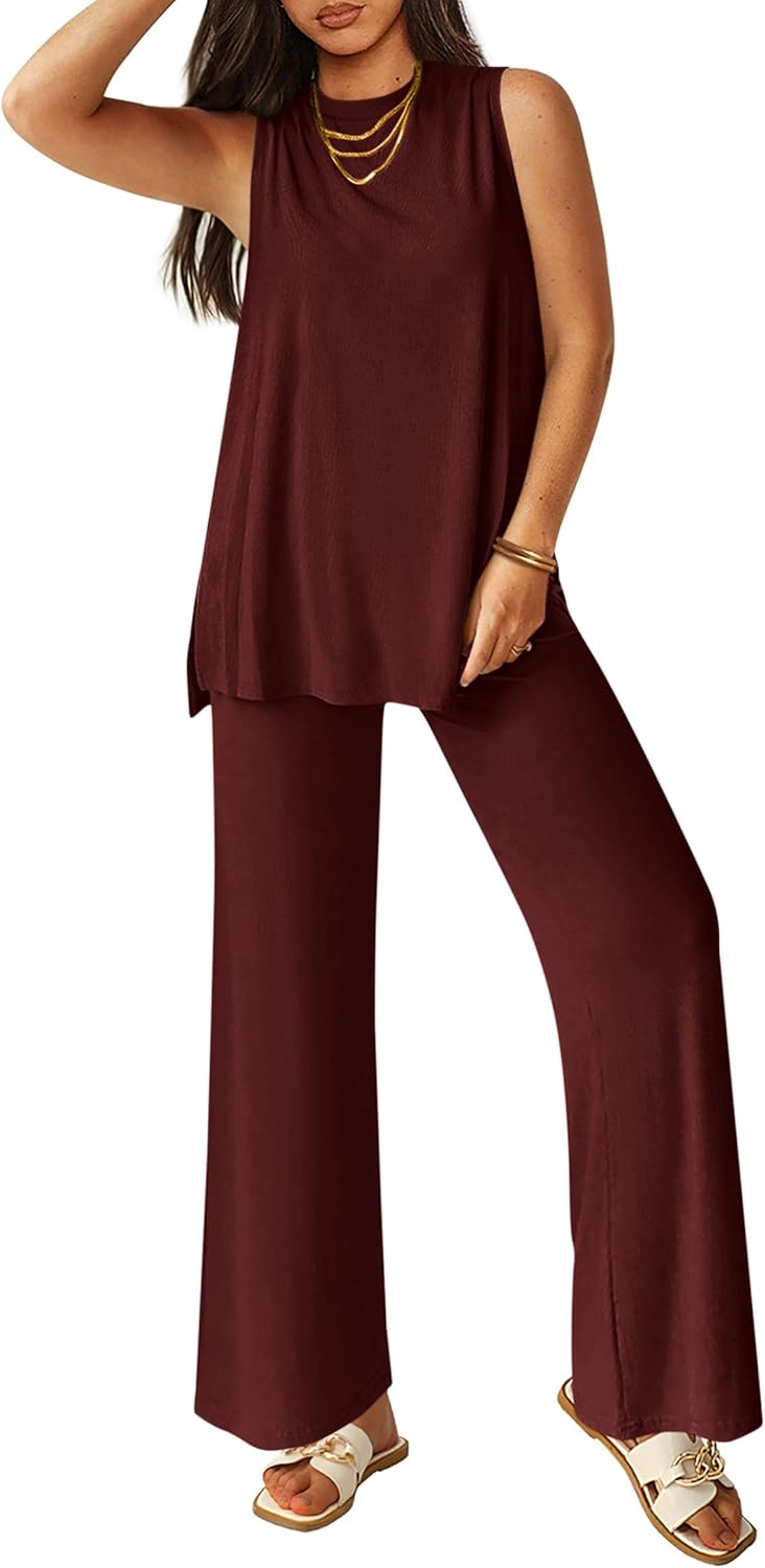 PRETTYGARDEN Women's 2 Piece Lounge Set for Summer Comfort