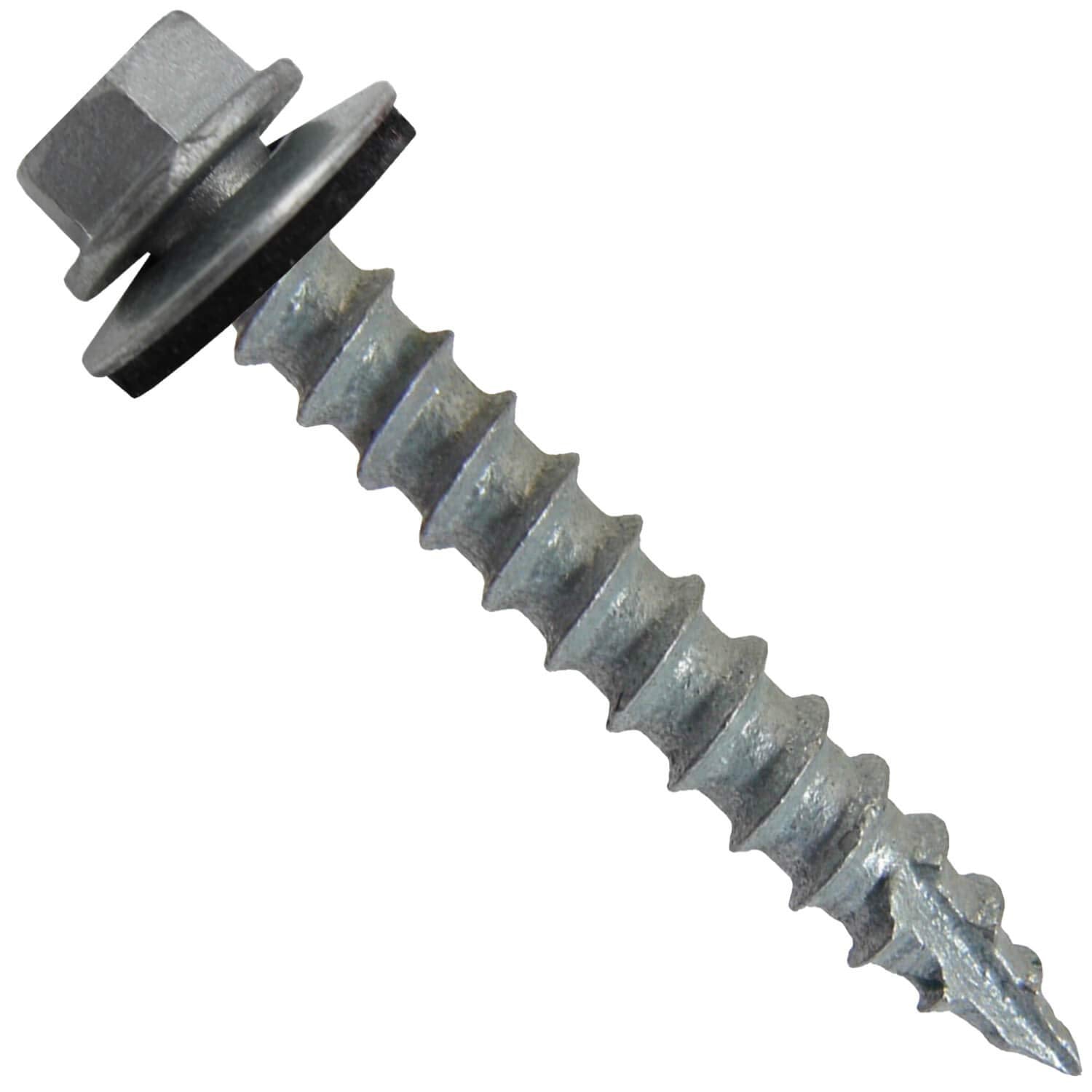 Metal Roofing Screws for Corrugated Roofing - 250 Count Pack