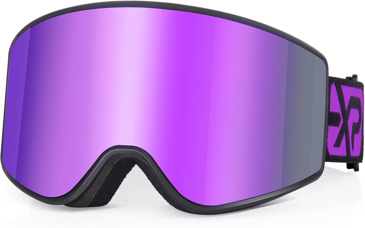 EXP VISION Snow Goggles: Clear Vision Over Glasses