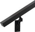 3FT Matte Black Handrails Kit for Indoor Outdoor Stairs - Modern