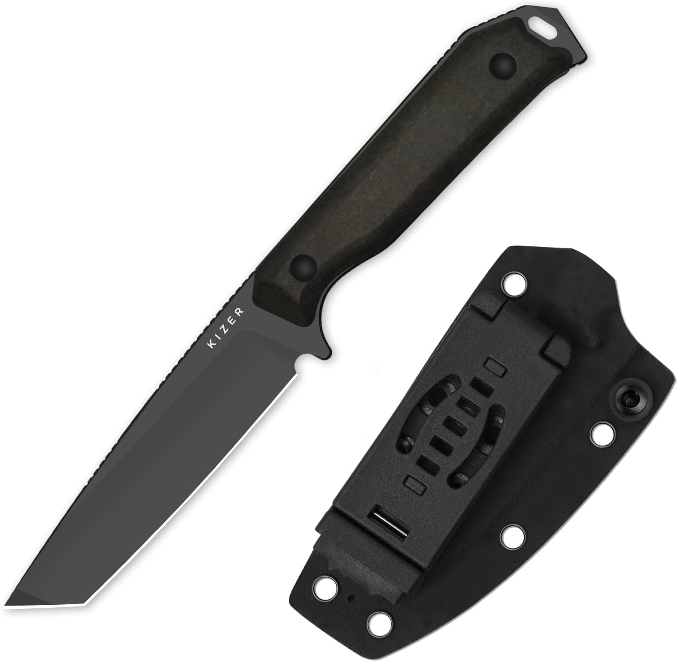 Kizer Begleiter Fix Fixed Blade Knife for Hunting and EDC Use