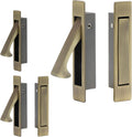 Professional Stainless Steel 304 Edge Pull Flush Mount Pocket Door