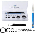 Fish Rod Repair Kit 26PCS Ceramic Guide Rings Replacement - Restore