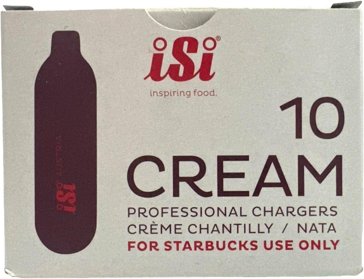Barista's Secret: iSi N2O Charger Set