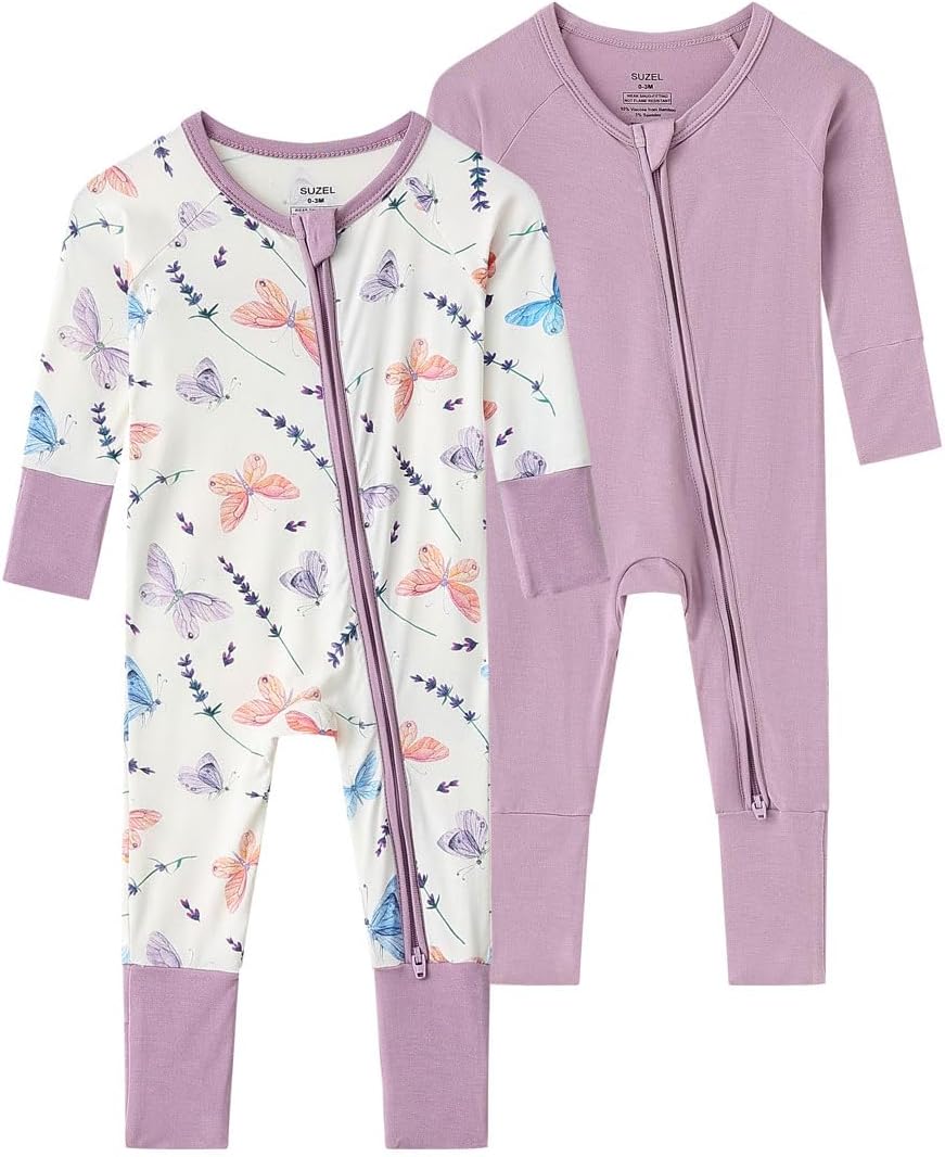 Baby Viscose from Bamboo Footless Pajamas for Boys and Girls