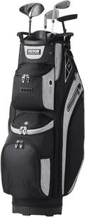 Golf Cart Bag with 14 Way Divider - Durable Cart Bag for Clubs