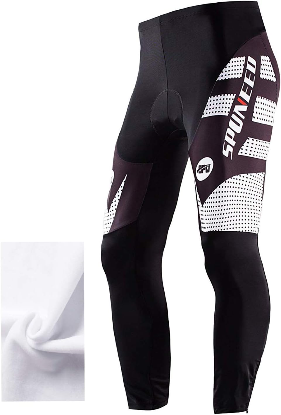 Sponeed Men's Bicycle Pants with 4D Padding for Comfort