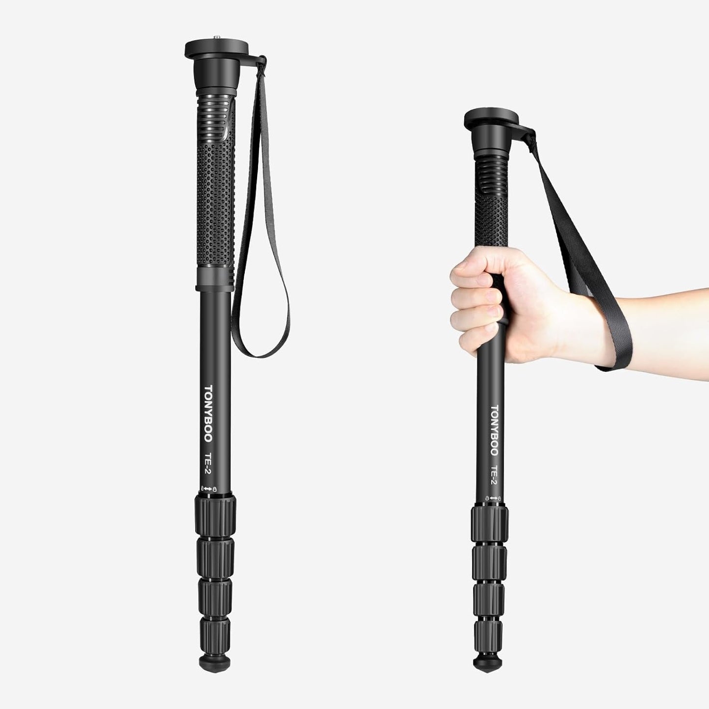 65 inch Camera Monopod for DSLR, Lightweight Travel Stick