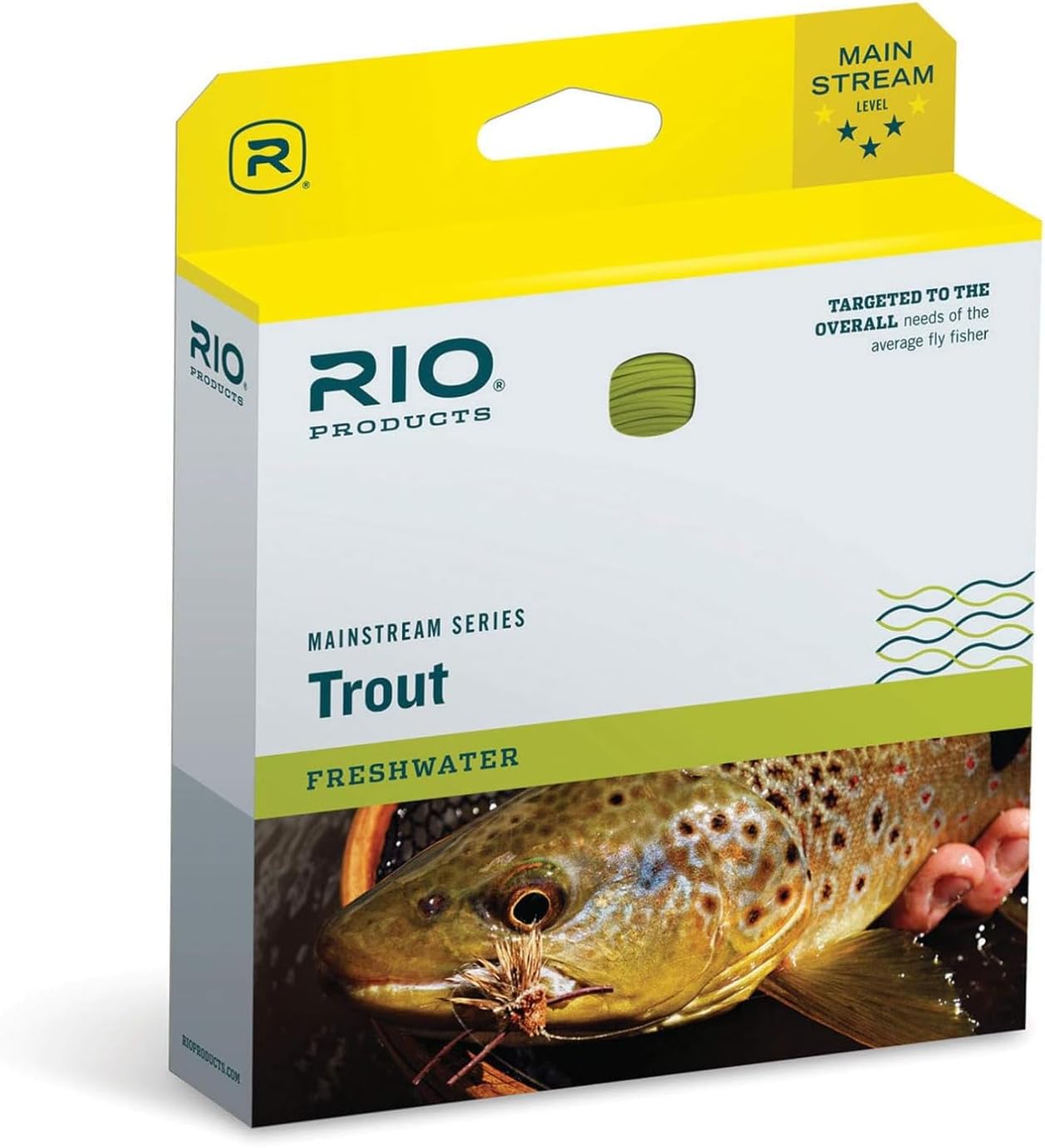 RIO Products Mainstream Trout DT Fly Line for Easy Casting
