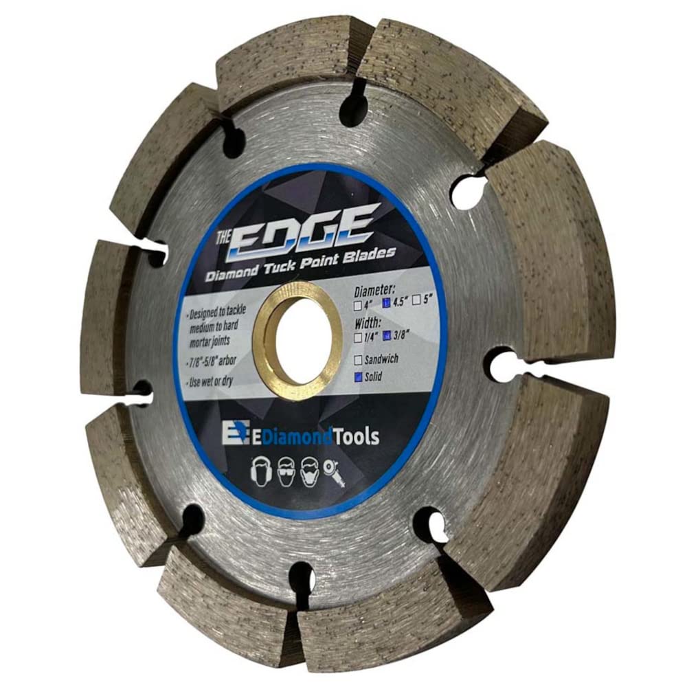4.5 in Diamond Tuck Point Blade for Mortar Joint Removal