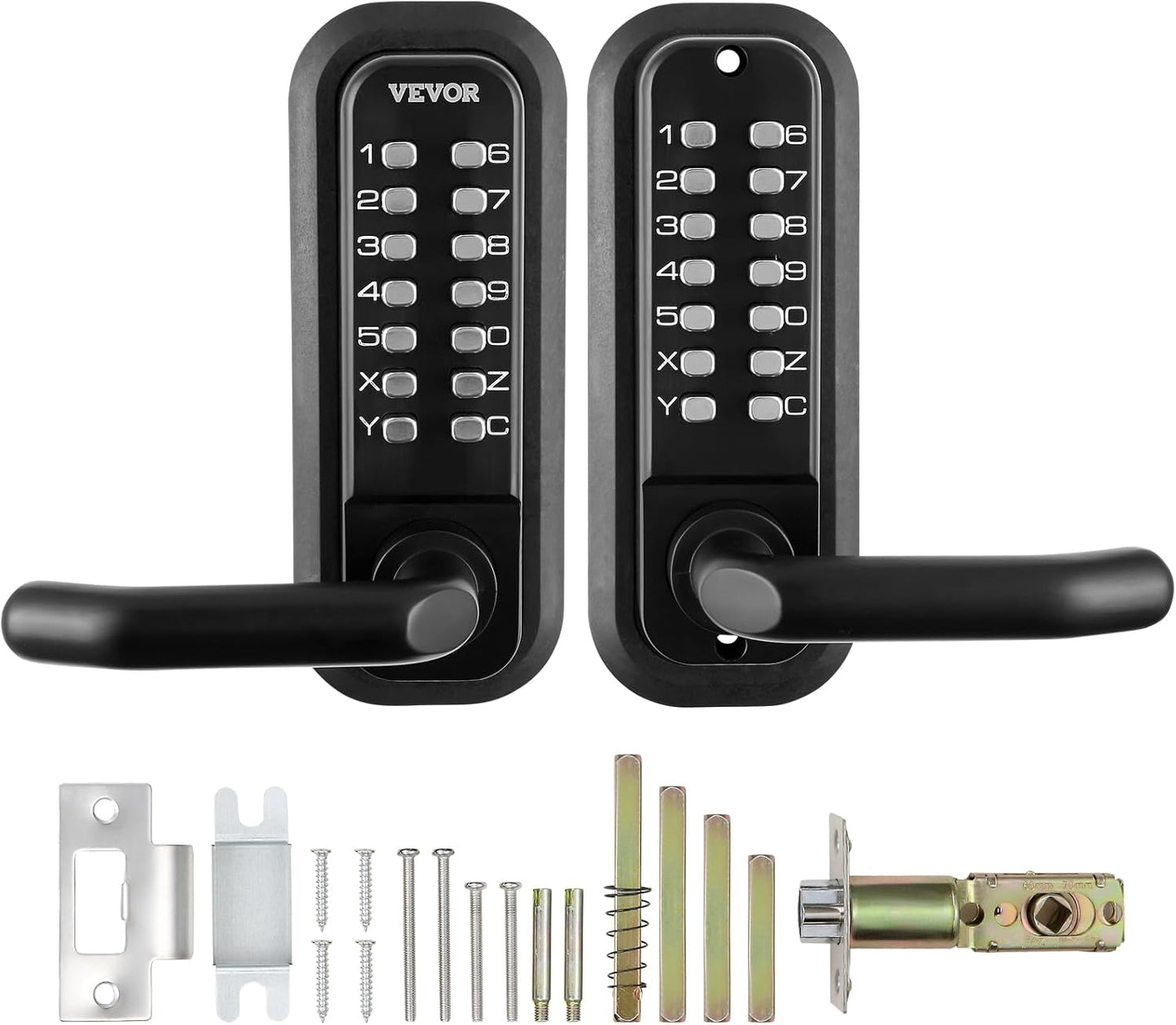 VEVOR Mechanical Keyless Entry Door Lock with 14 Digit Keypad