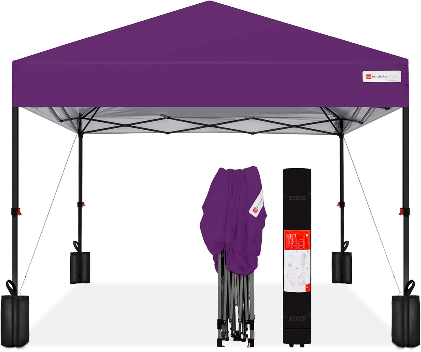 Best Choice Products 12x12ft Pop Up Canopy Tent for Easy Setup