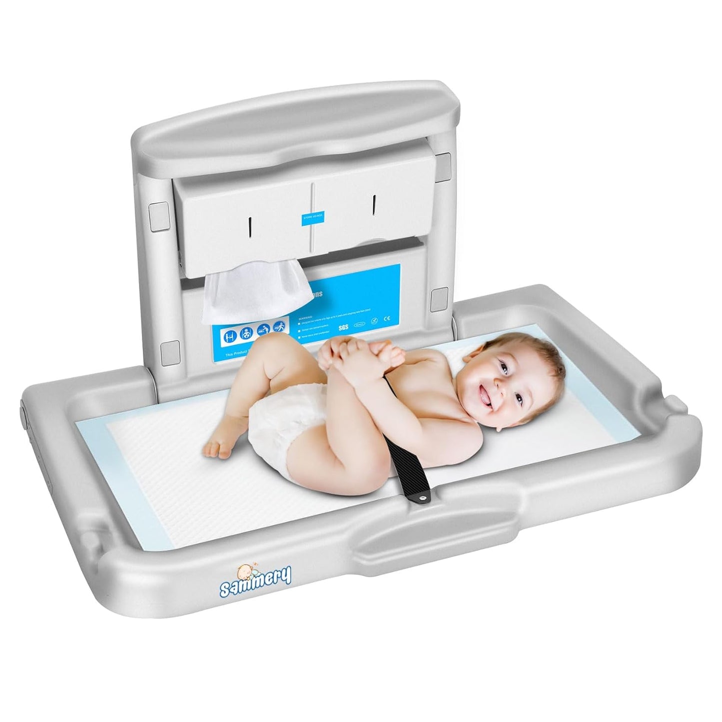 Commercial Baby Changing Station for Safe and Easy Use