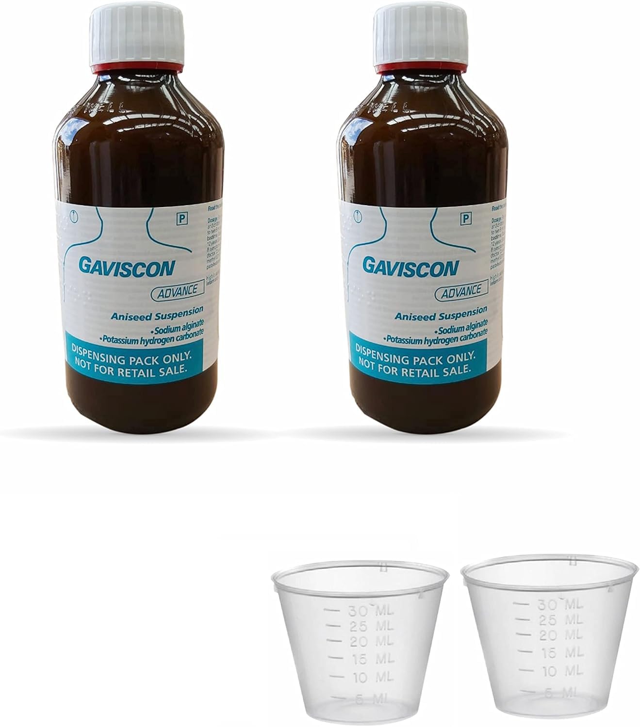 GAV Advance Anissed 500ml Pack of 2 with Free Measuring Cups