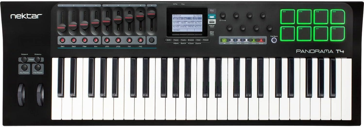 Nektar Panorama T4: Expressive 49-Key MIDI Controller