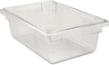 Polycarbonate Food Storage Tote 3.5 Gallon - Clear, Durable