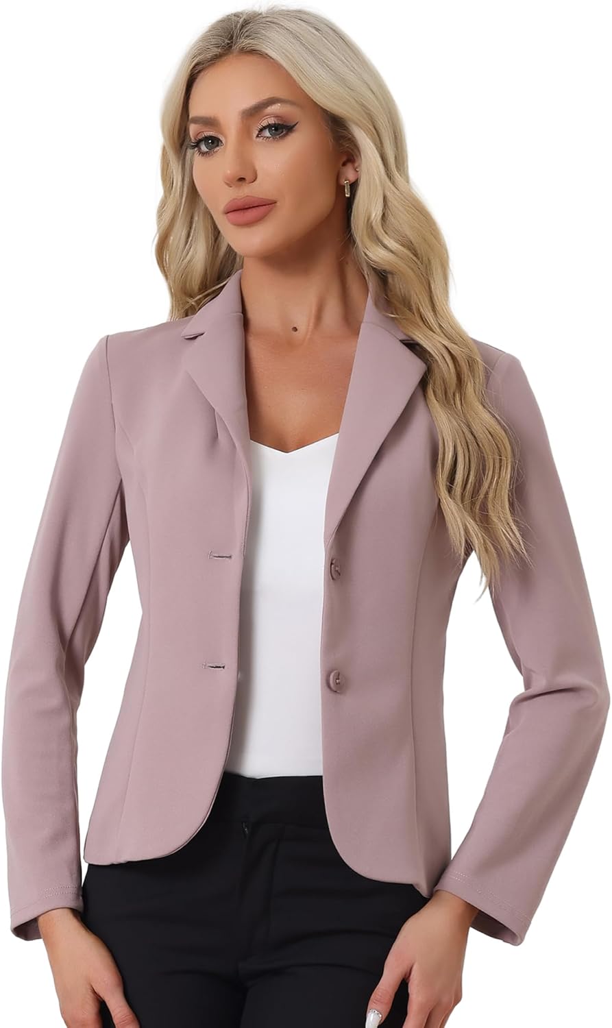 Allegra K Women's Work Office Blazer for Stylish Comfort