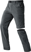 FREE SOLDIER Men's Convertible Hiking Pants - Lightweight Quick Dry no