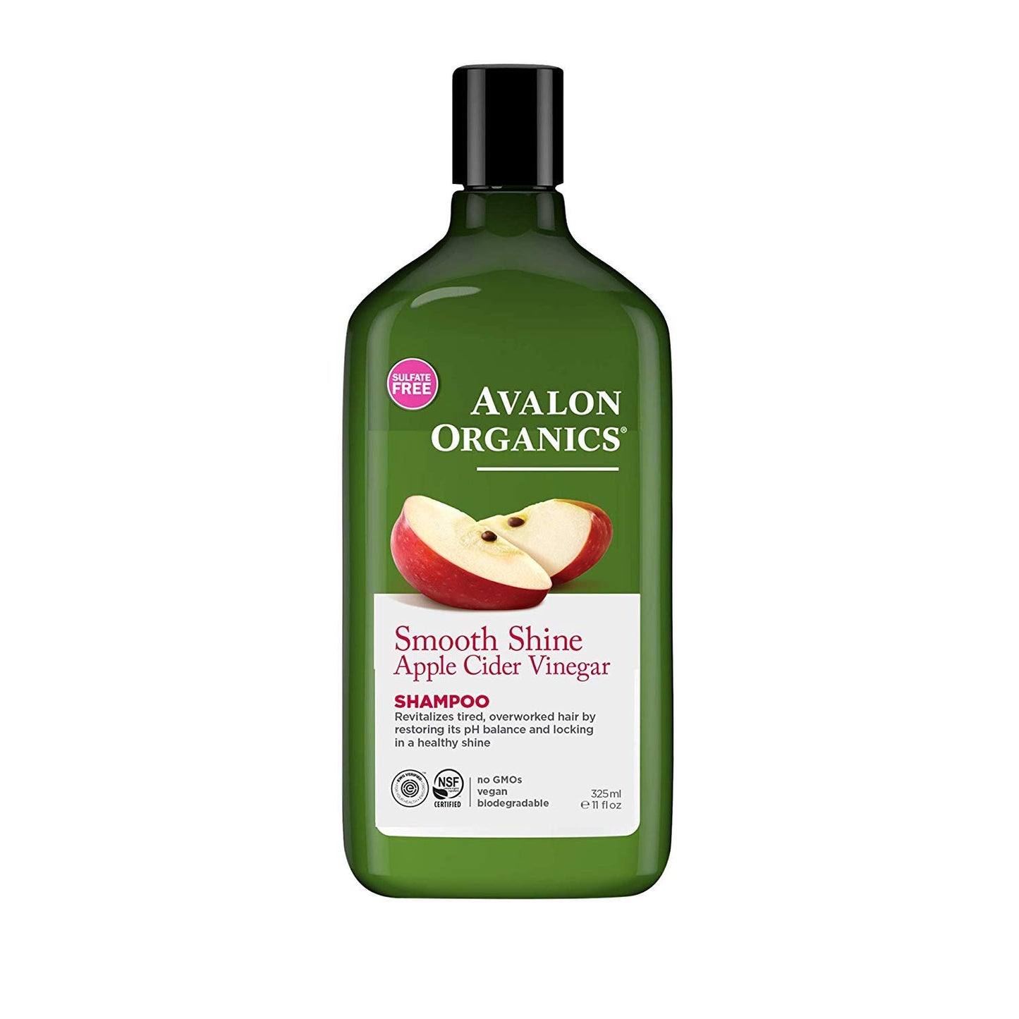 Avalon Organics Smooth Shine Apple Cider Vinegar Shampoo Review