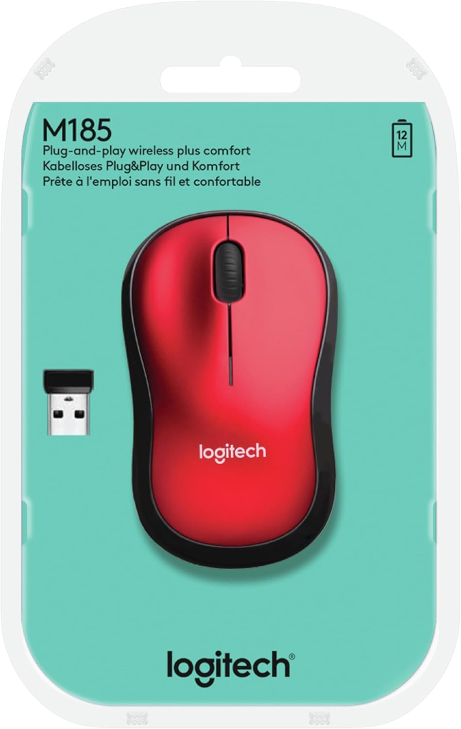 Effortless Precision: Logitech Wireless Mouse M185