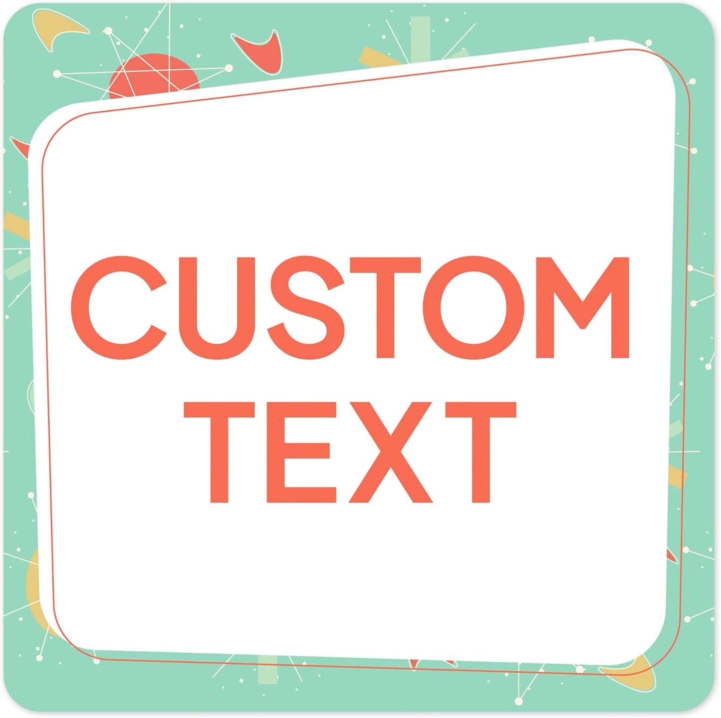 Custom Street Sign with 11 Font Colors and 13 Styles Available