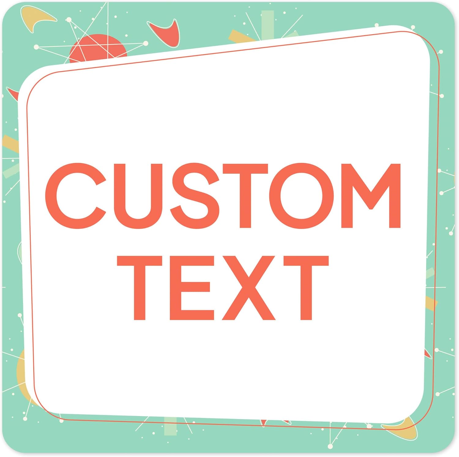 Custom Street Sign with 11 Font Colors and 13 Styles Available