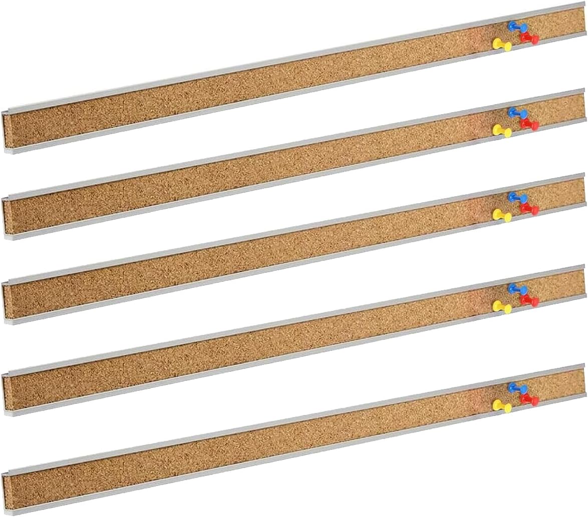 Corksidol Bulletin Bar Strip: Durable Cork Board for Any Space