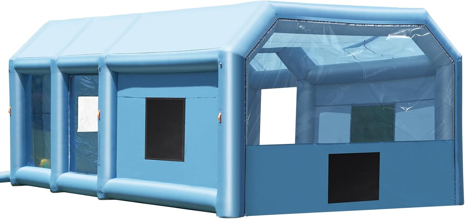 VEVOR Inflatable Paint Booth for Large Vehicles and Machinery