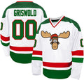 CUTHBERT Griswold Movie Ice Hockey Jersey Men's Christmas Vacation