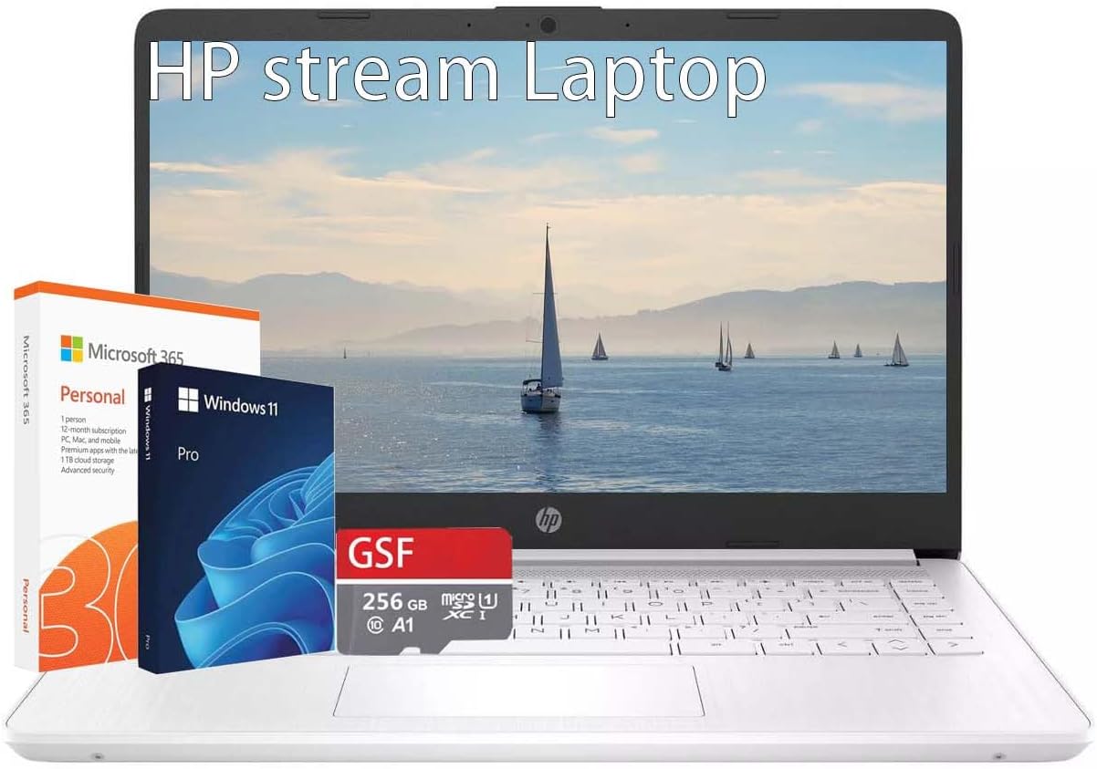 HP Stream 14 Inch Laptop for Students with Windows 11 Pro