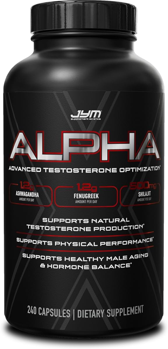 Alpha JYM X Advanced Hormone Optimization for Vitality Boost
