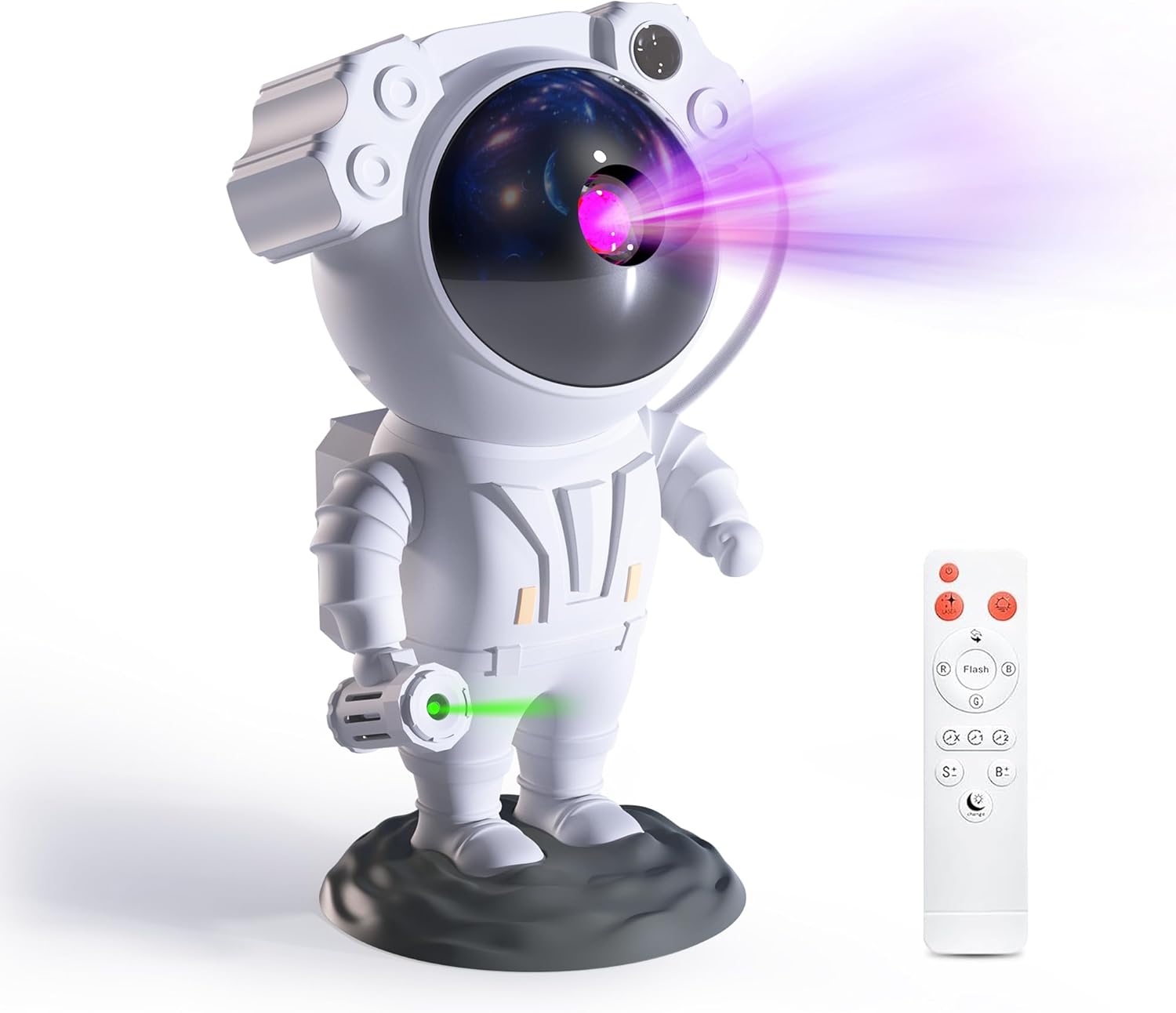 Astronaut Star Projector - Nebula Night Light