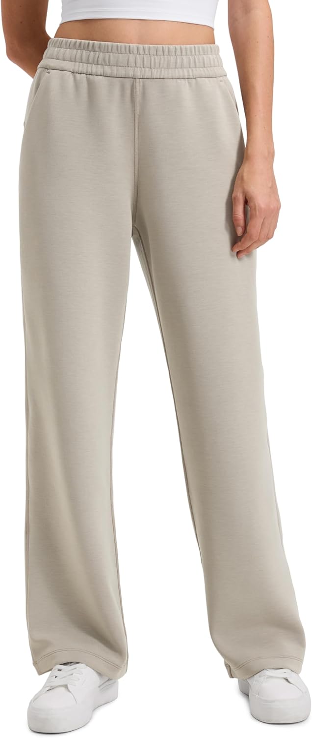 CRZ YOGA SoftAura Wide Leg Casual Sweatpants for Women