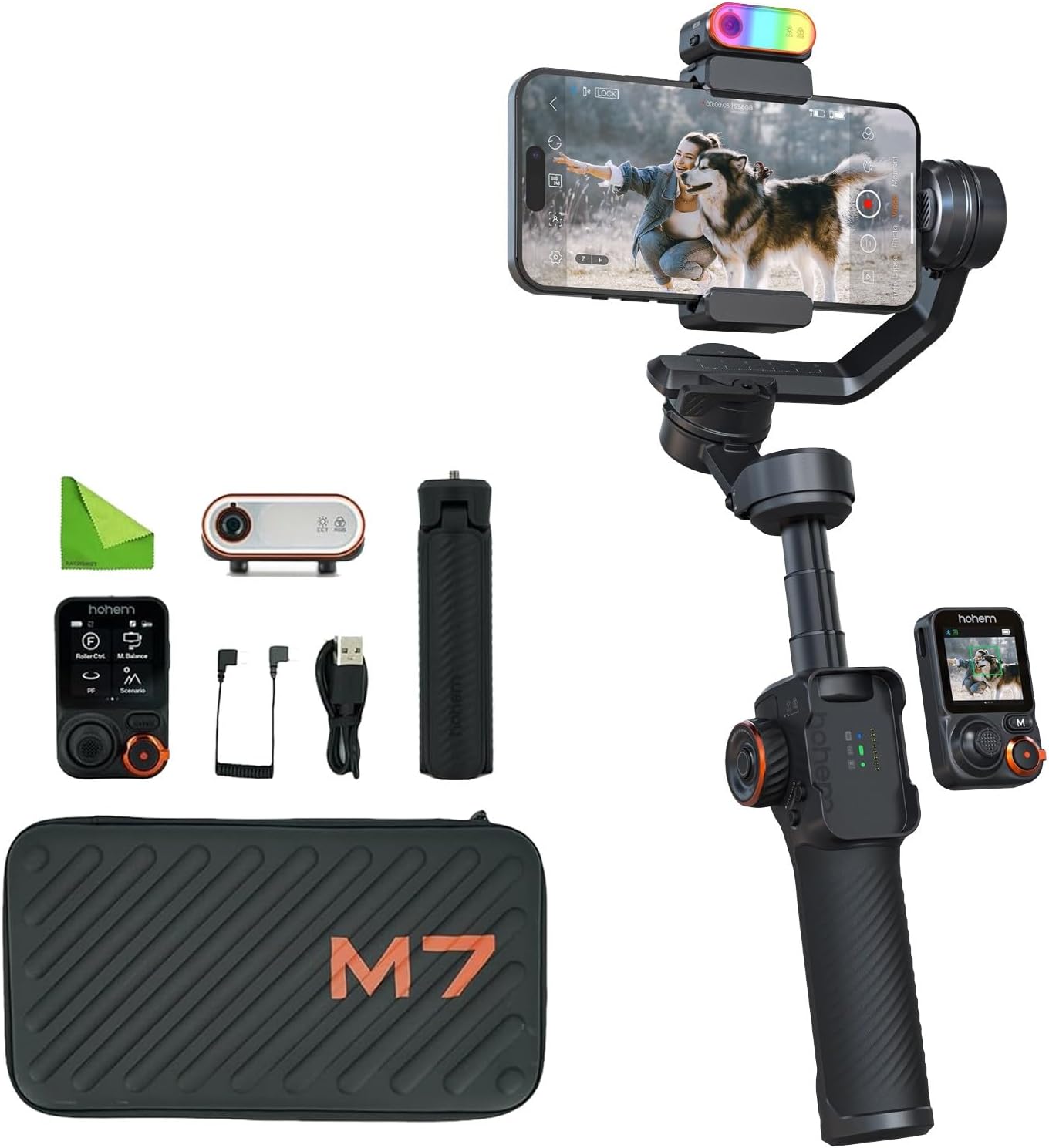 Hohem iSteady M7 Gimbal Stabilizer for Smooth Video Capture
