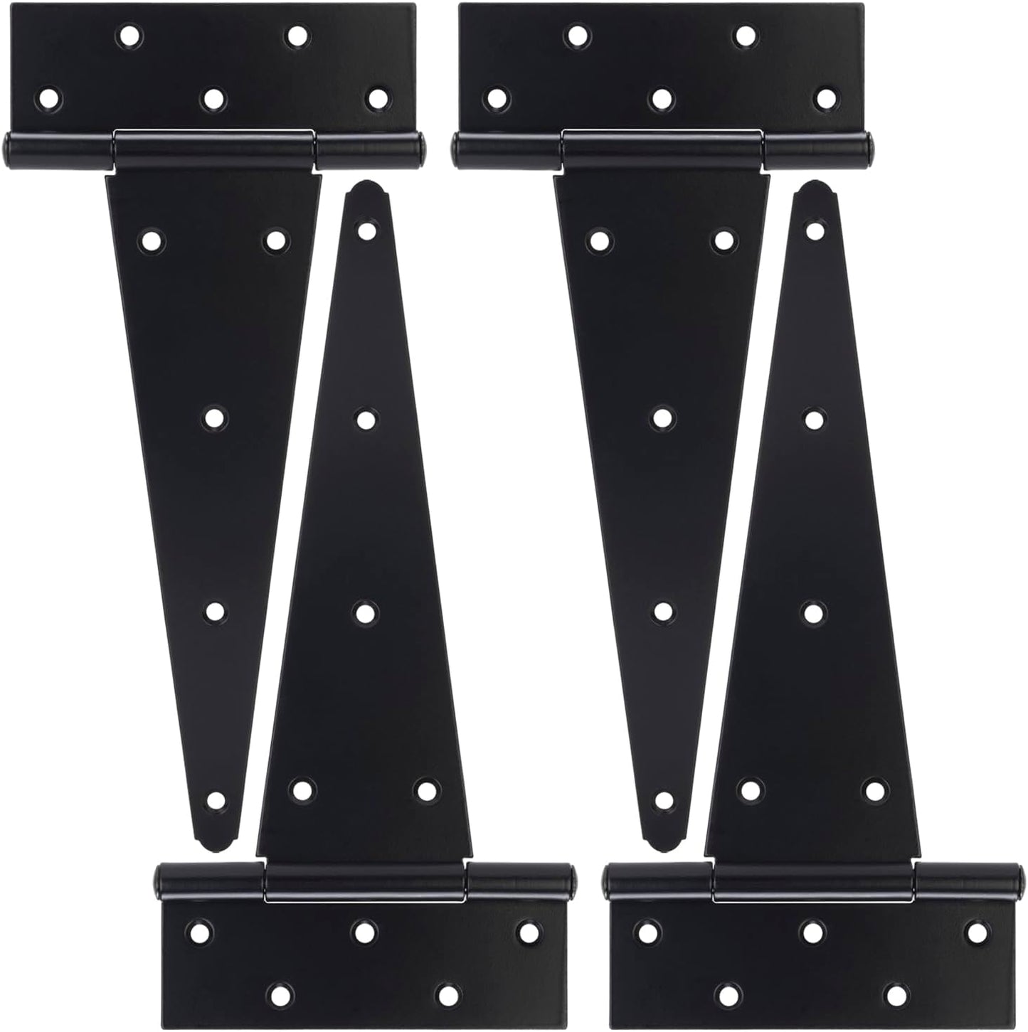 12 Inch T-Strap Gate Hinges for Heavy Duty Wooden Fences