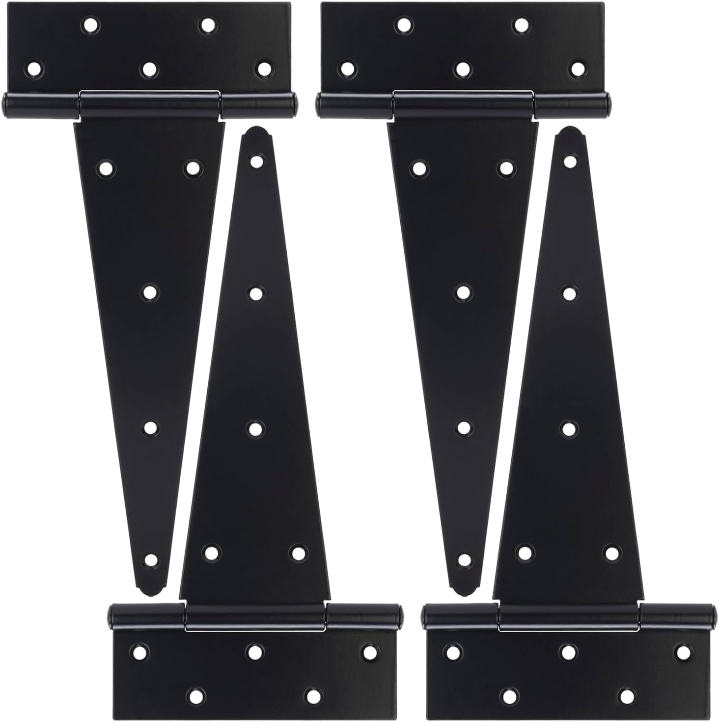 12 Inch T-Strap Gate Hinges for Heavy Duty Wooden Fences