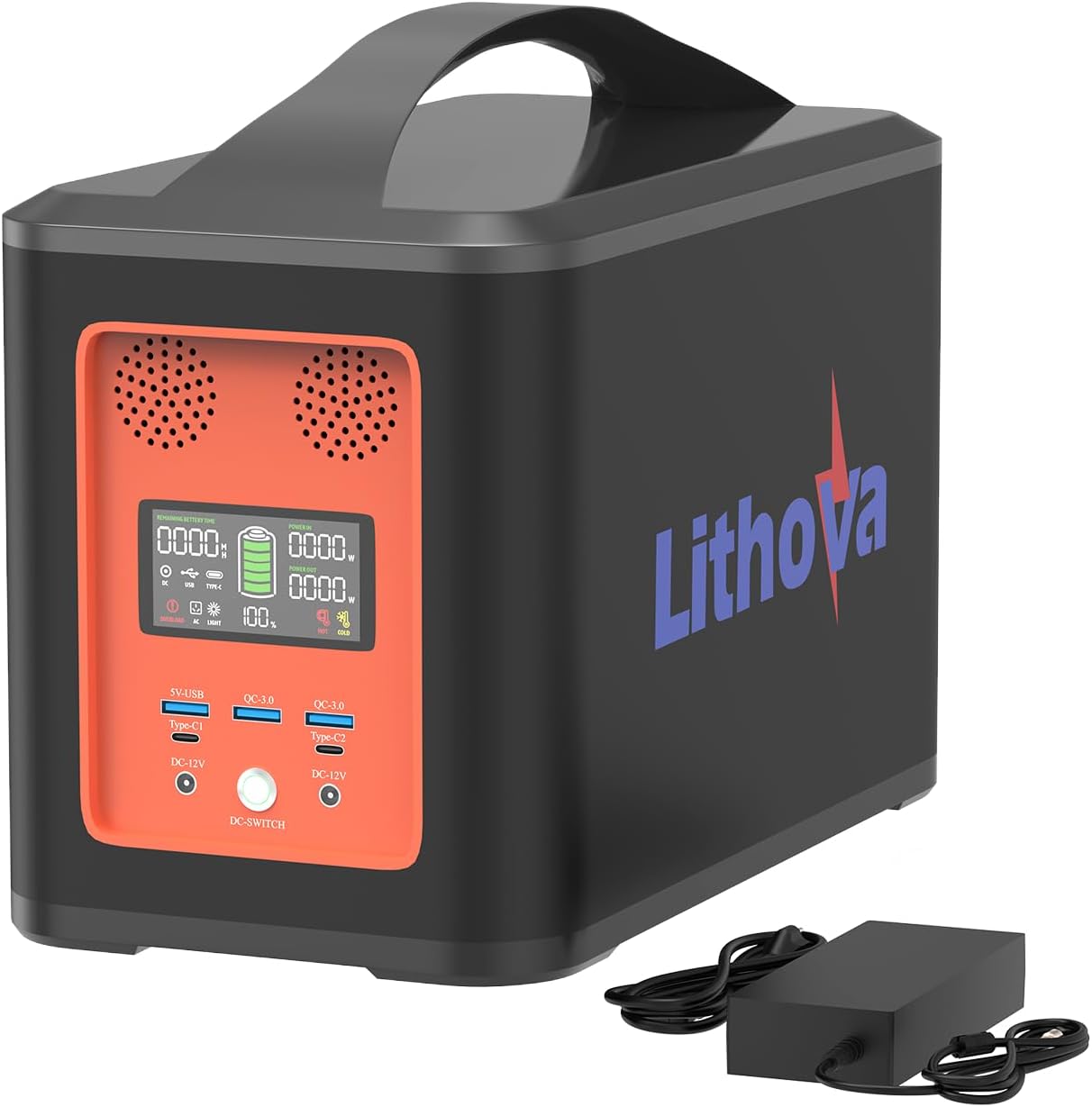 Portable 1000W Solar Generator - Power Anywhere!