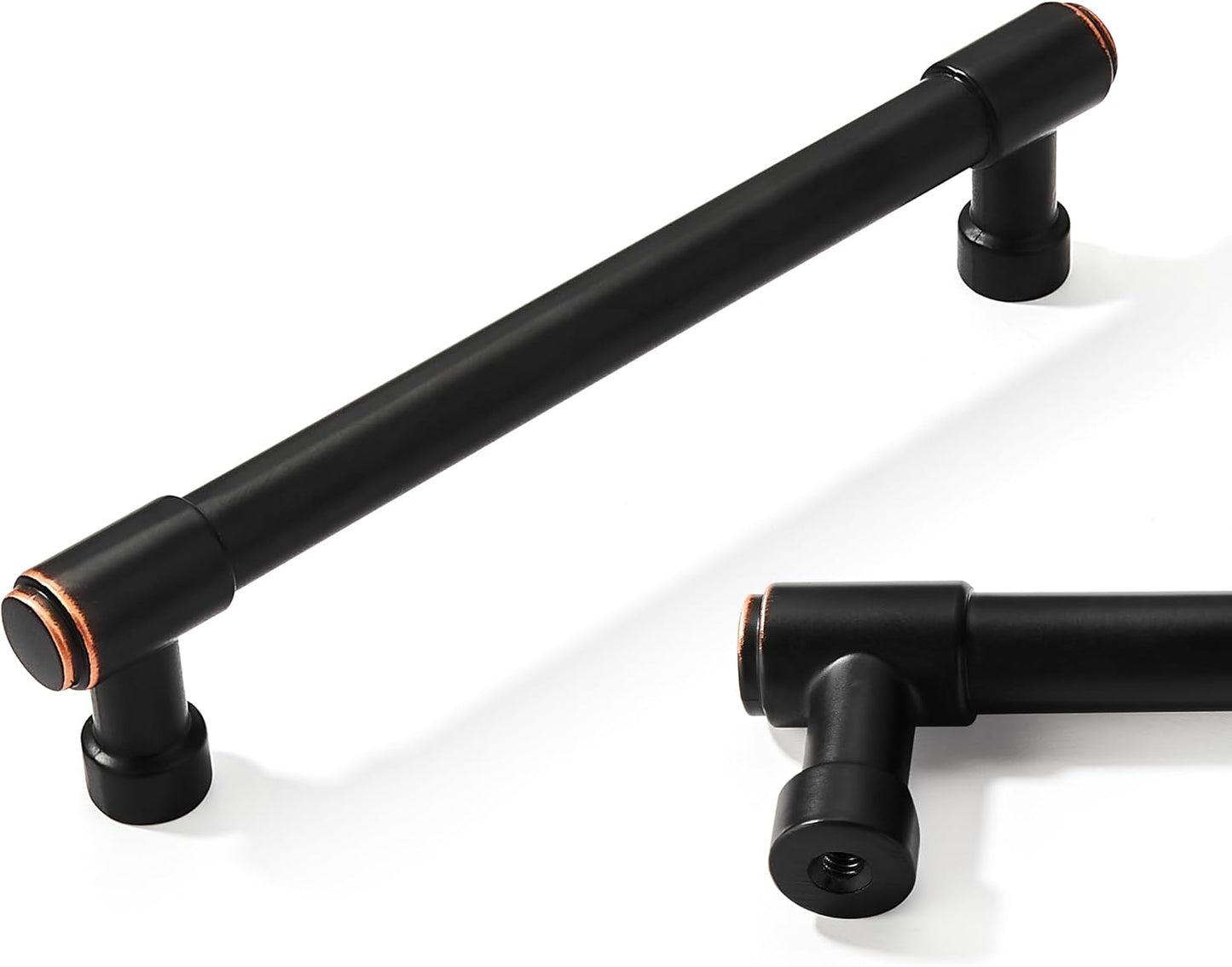 20 Pack 5 Inch Oil Rubbed Bronze Cabinet Pulls for Home Upgrade