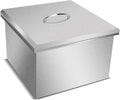Drop in Ice Chest with Cover 304 Stainless Steel Drop in Cooler