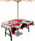 Waterproof Gnome Lover Tablecloth, 60x102in