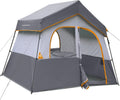 Family Camping Tent - Windproof HG Cabin - 6-8 Person