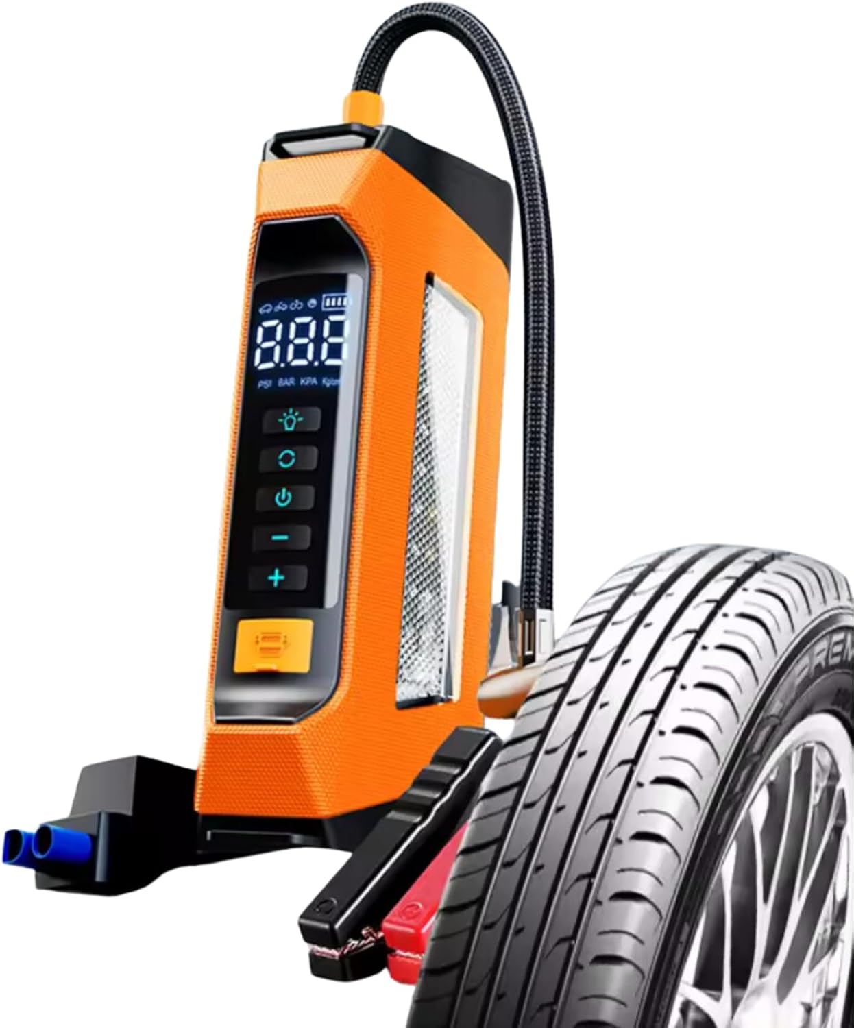 GRDIAN Car Jump Starter Combo w/ Air Compressor