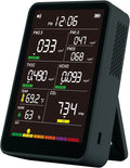 Indoor Air Quality Monitor with AQI Beep Alarms - Portable Detector